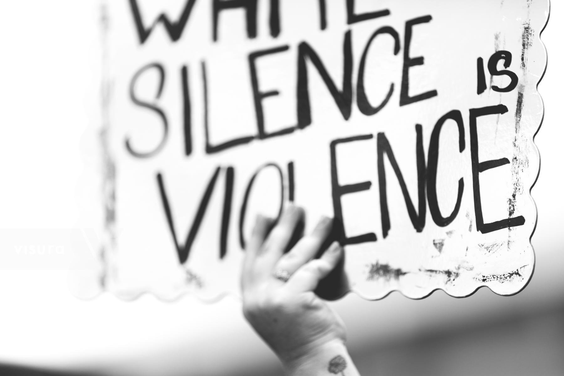 Purchase White Silence is Violence by J. Genevieve
